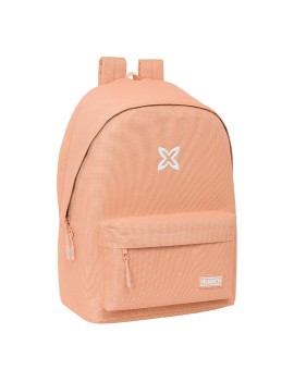 MOCHILA DOBLE PARA PORTATIL 15,6"+USB MUNICH BASICOS "PEACH"