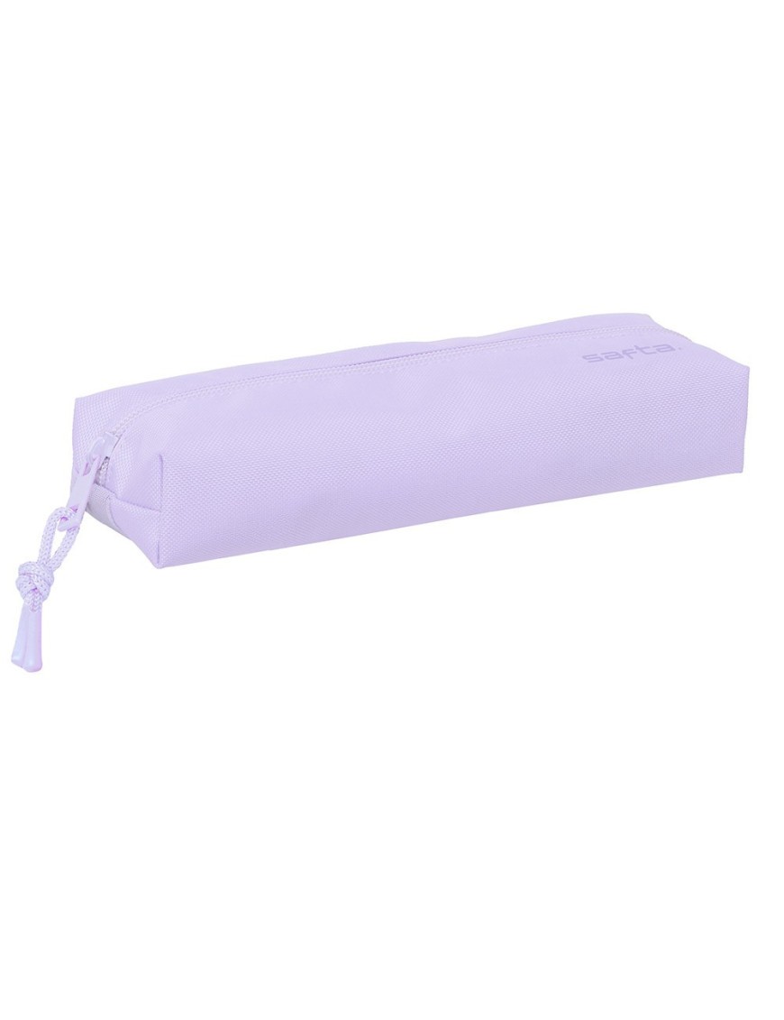 PORTATODO RECTANGULAR C/GOMA ELAST. 22CM SAFTA "LIGHT PURPLE"