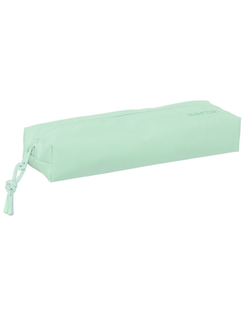 PORTATODO RECTANGULAR C/GOMA ELAST. 22CM SAFTA "LIGHT GREEN"