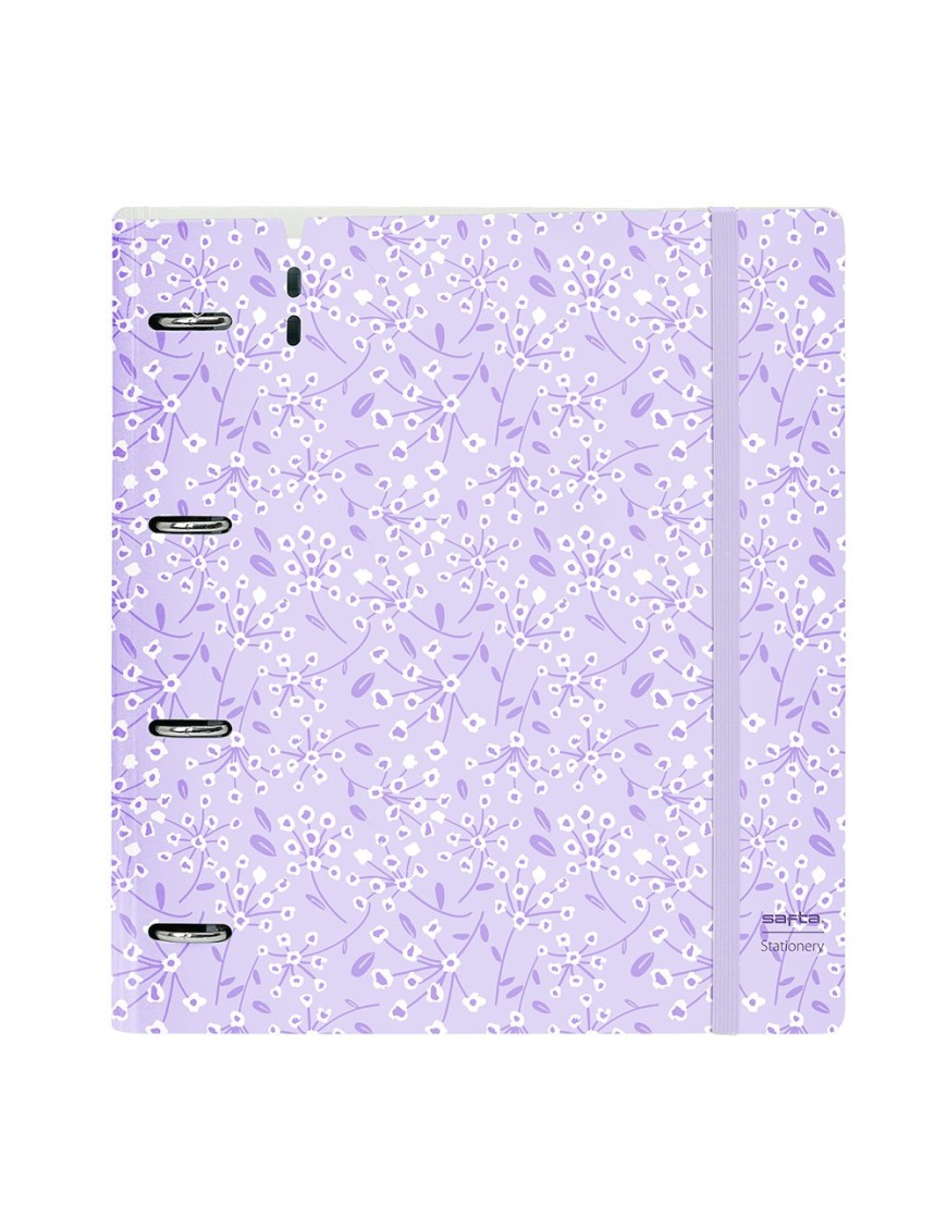 CARPEBLOCK PP FOAM 4 ANI 35MM C/RECAMBIO SAFTA "LIGHT PURPLE FLOWERS"