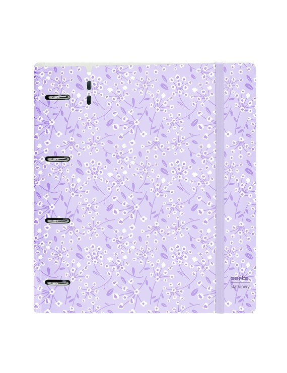 CARPEBLOCK PP FOAM 4 ANI 35MM C/RECAMBIO SAFTA "LIGHT PURPLE FLOWERS"