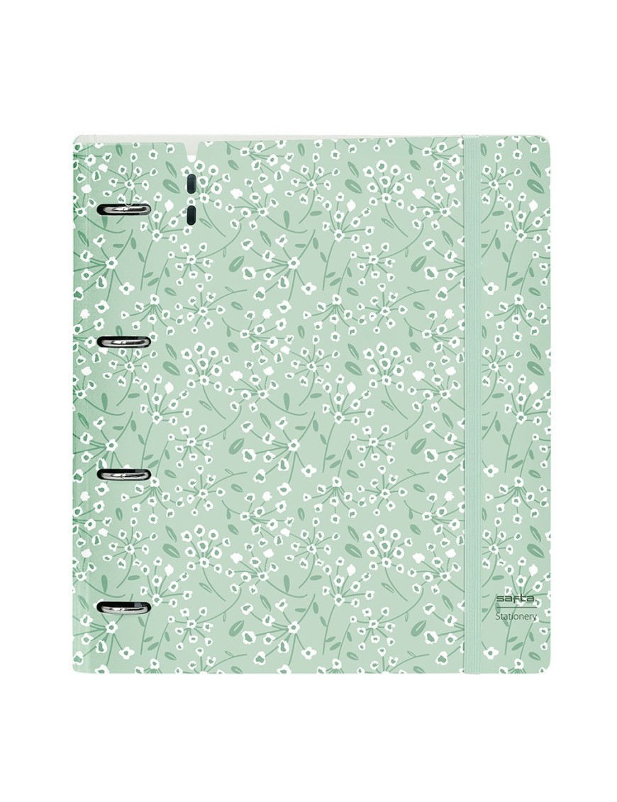 CARPEBLOCK PP FOAM 4 ANI 35MM C/RECAMBIO SAFTA "LIGHT GREEN FLOWERS"