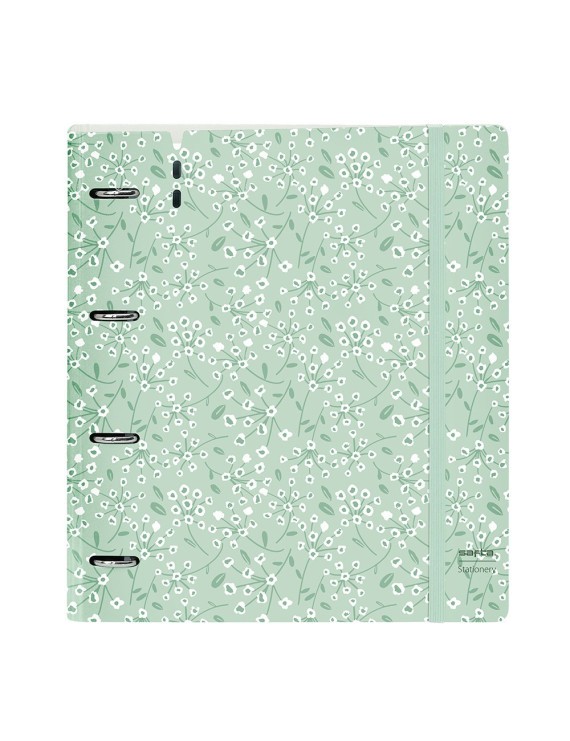 CARPEBLOCK PP FOAM 4 ANI 35MM C/RECAMBIO SAFTA "LIGHT GREEN FLOWERS"