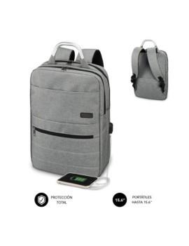 Mochila Subblim Elite Air 15,6" Gris