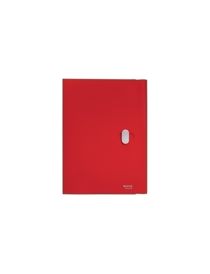 Carpeta Solap.Leitz Recycle Pp A4 Rojo