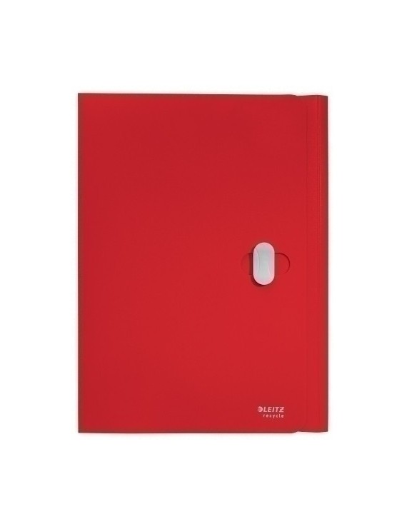 Carpeta Solap.Leitz Recycle Pp A4 Rojo