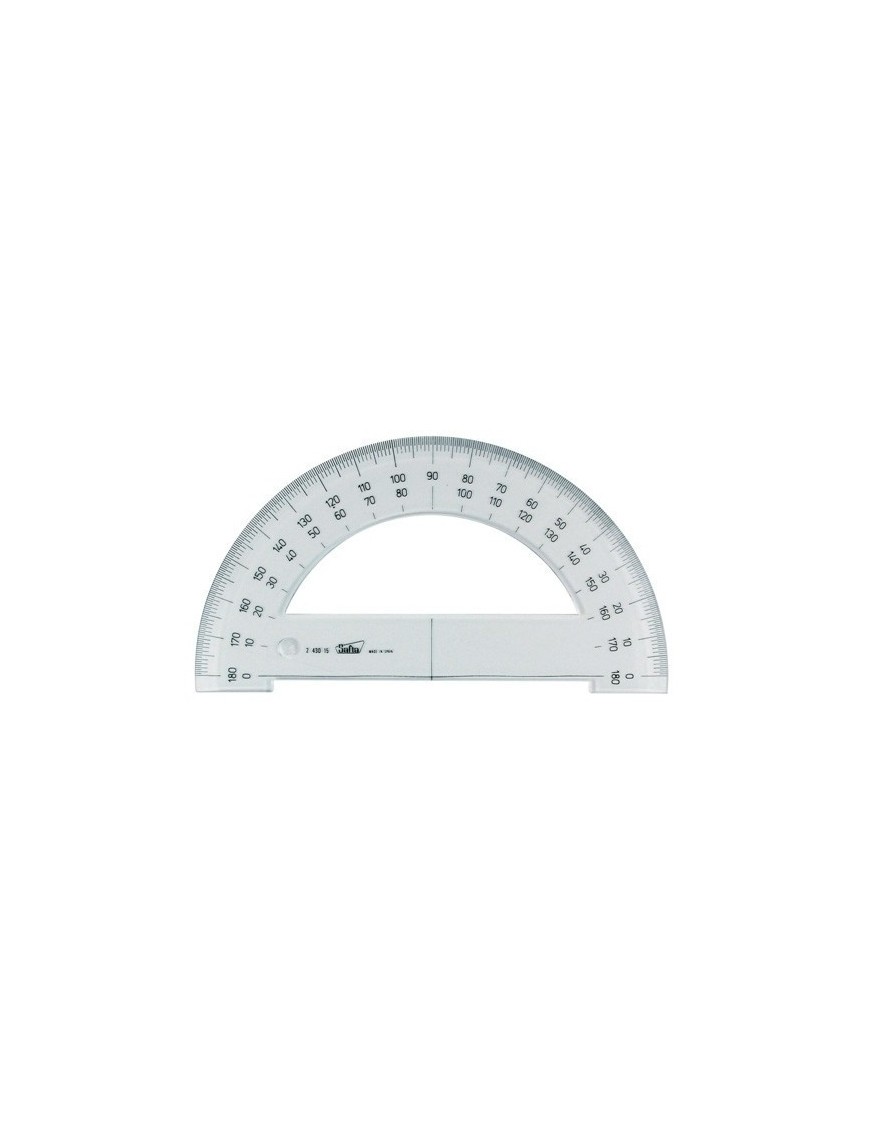 Semicirculo Cristal Safta 15 Centimetros