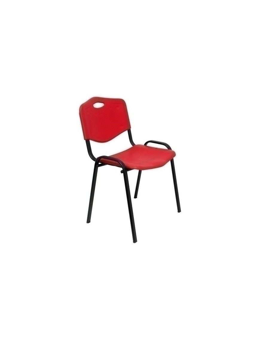 Silla Piqueras Robledo Pvc Rojo