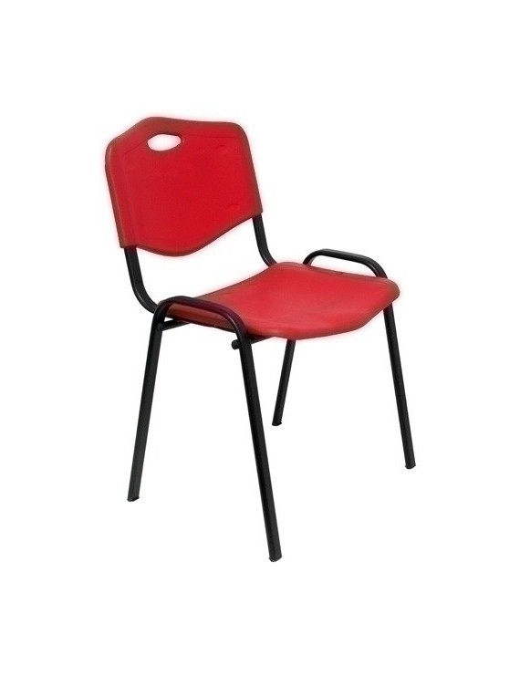 Silla Piqueras Robledo Pvc Rojo