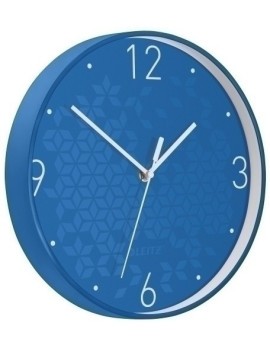 Reloj Pared Leitz Analogico 29 Cm Azul