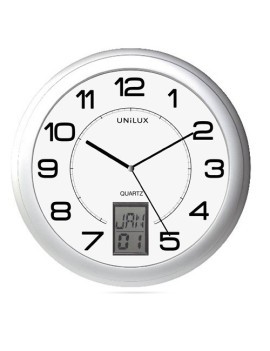 Reloj Pared Unilux Instinct 30,5 Cm Gris