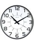 Reloj Pared Unilux Maxi Pop Negro 37,5Cm