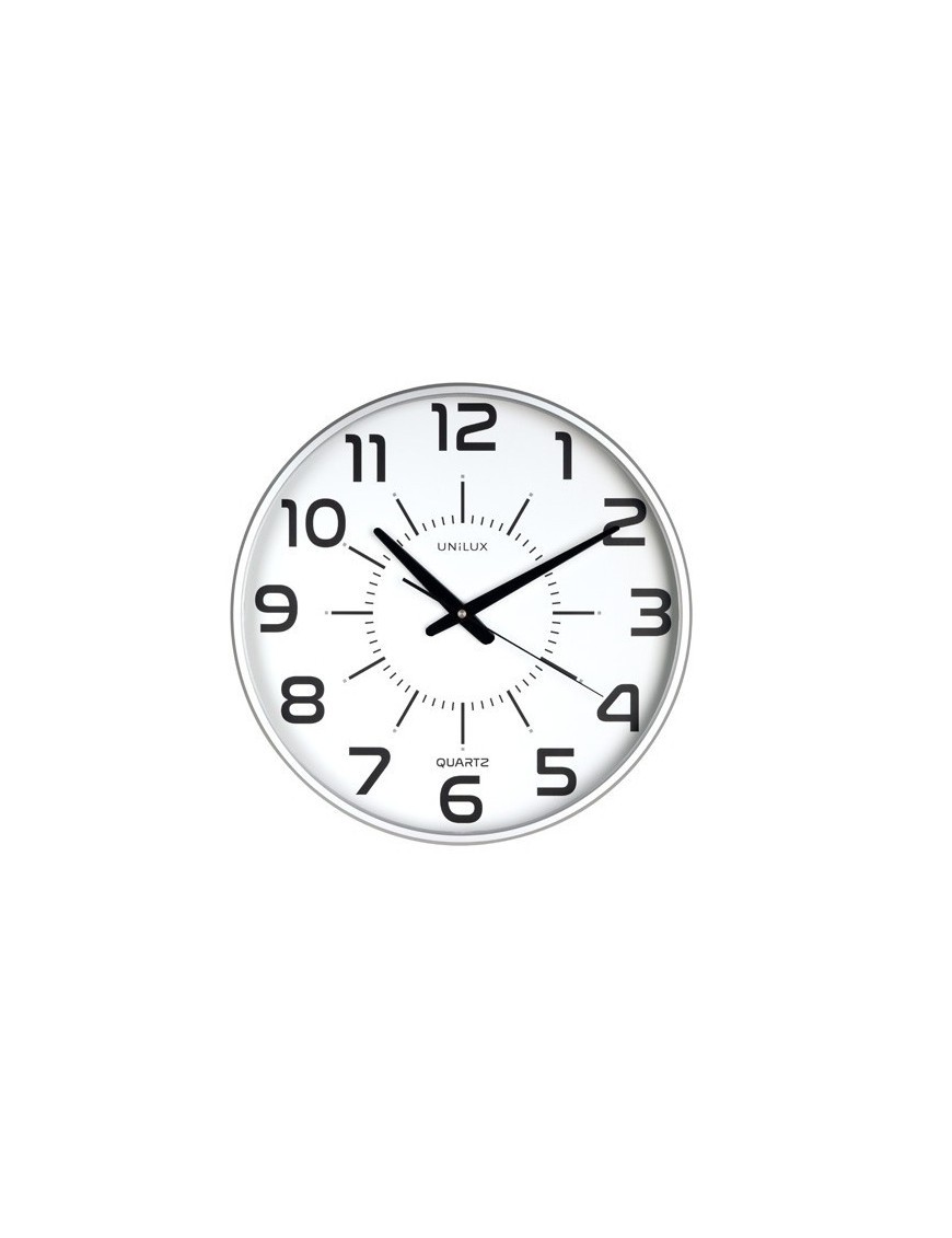 Reloj Pared Unilux Maxi Pop 37,5 Cm Gris