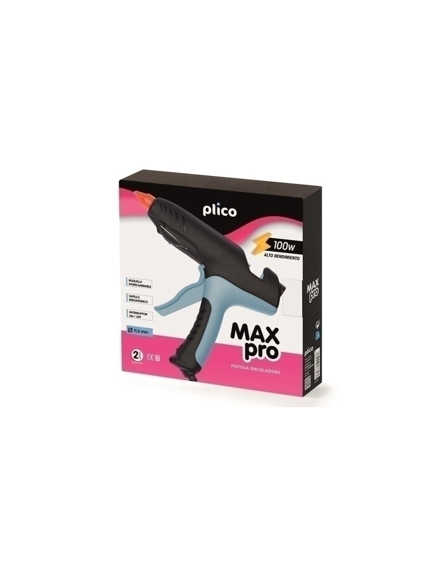 Pistola Cola Termofusible Plico Max 100