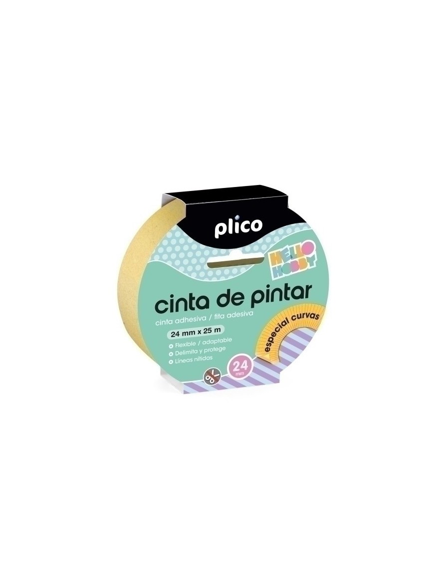 Cinta Pintor Plico Esp. Curva 24X25