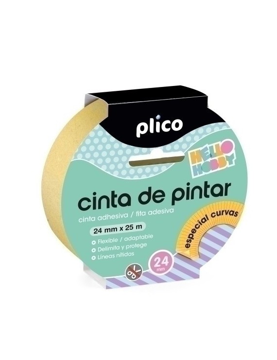 Cinta Pintor Plico Esp. Curva 24X25