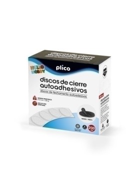 Discos Cierre Adhe.Plico 20 Ø 200 Negro