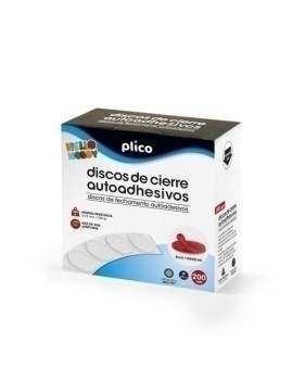 Discos Cierre Adhe.Plico 20 Ø 200 Rojo