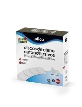 Discos Cierre Adhe.Plico 20 Ø 400 Blanco