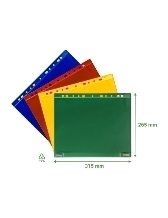 Funda Tarifold Mag. Multit. A4 Verde B/5