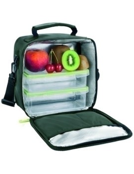 Porta Alimentos Ibili Lunch Away Green N