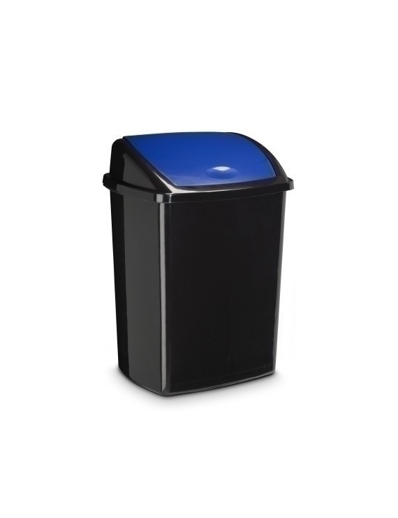 Papelera Plastico Cep Basc. 50L Azul