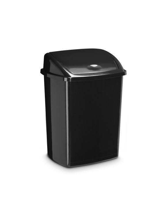 Papelera Plastico Cep Basc. 50L Negro