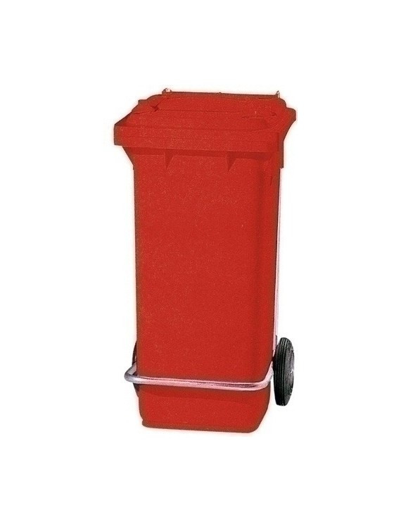 Contenedor Profesional 120 L. Rojo