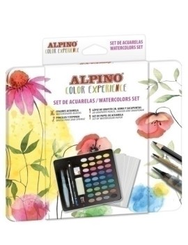 Acuarelas Alpino Set De 36