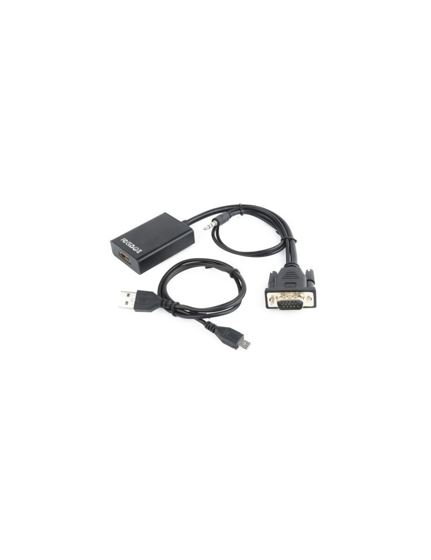 Adaptador Gembird De Video Vga - Hdmi