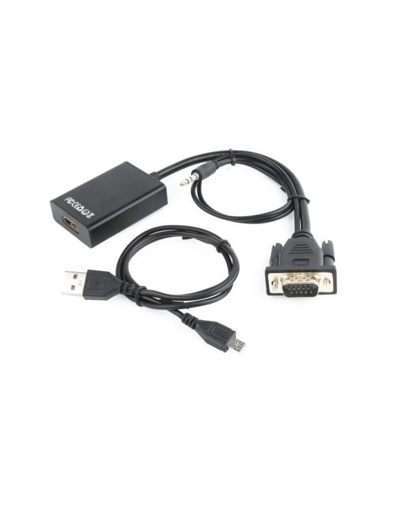 Adaptador Gembird De Video Vga - Hdmi