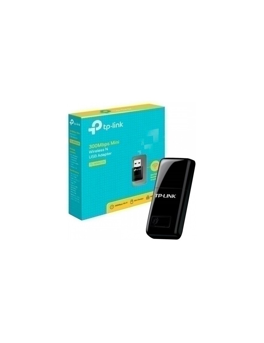 Adaptador Tp-Link N300 Usb Wifi