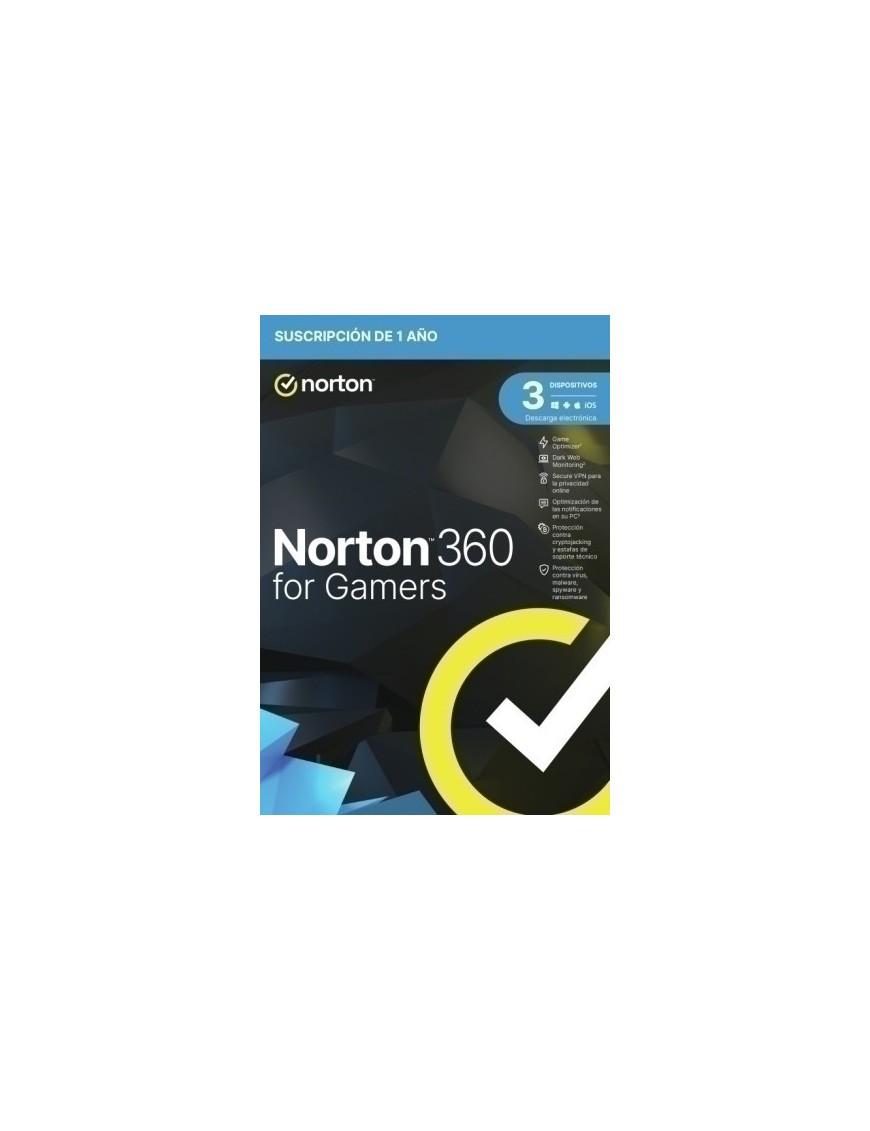 Antivirus Norton 360 Gamers 50Gb