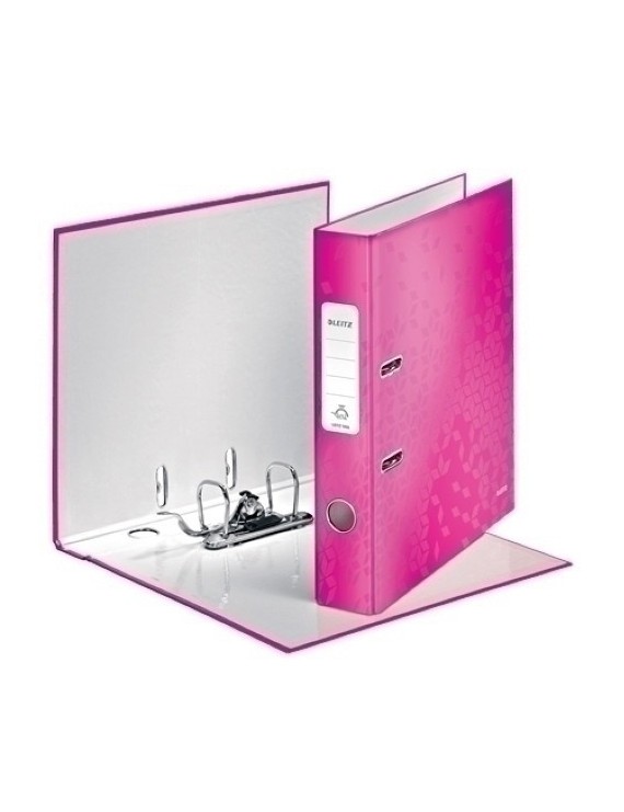 Archivador Leitz Wow A4 180º 50Mm Fucsia