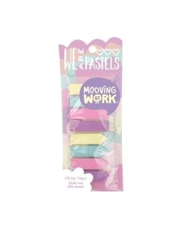 Banderitas Adhesivas Mooving Pastel B/8