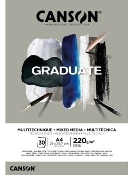 Bloc Dibujo C.Graduate Mix Med.Gr.A4 220