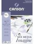 Bloc Dibujo Canson Imagine Encol. A5 200