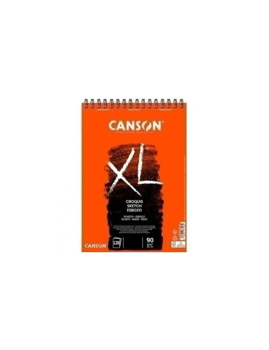 Bloc Dibujo Canson Xl Croquis C/Esp. A5