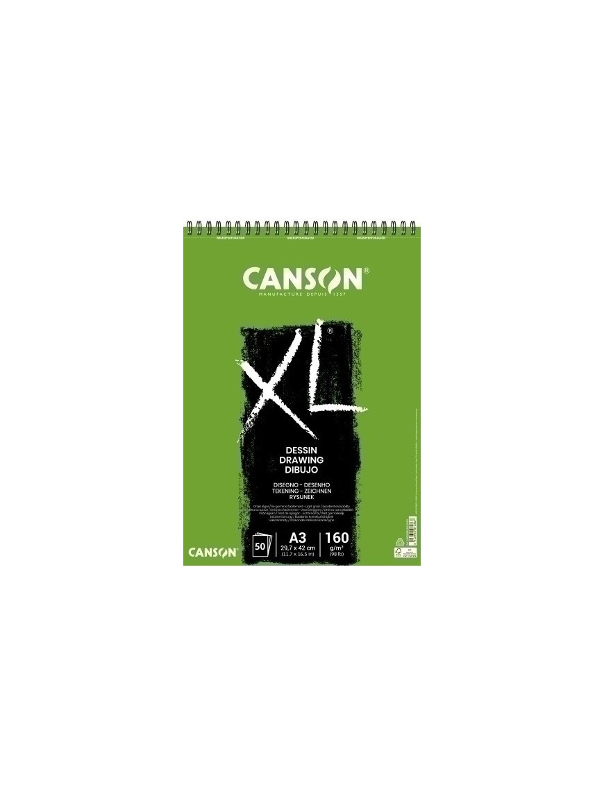 Bloc Dibujo Canson Xl Dessing C/Esp. A3