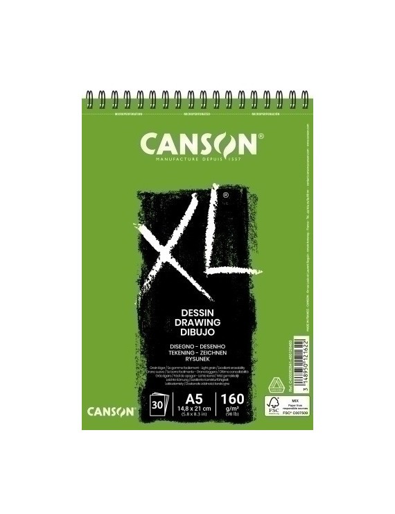 Bloc Dibujo Canson Xl Dessing C/Esp. A5