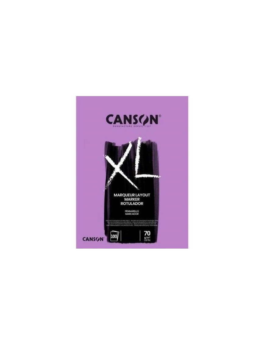 Bloc Dibujo Canson Xl Marker Enc. A3 70G