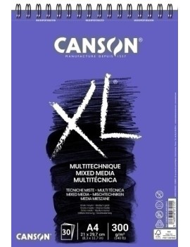 Bloc Dibujo Canson Xl Mix Med. C/Esp. A4