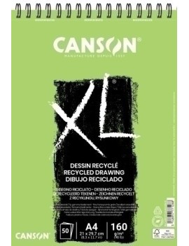 Bloc Dibujo Canson Xl Reciclado C/Esp. A