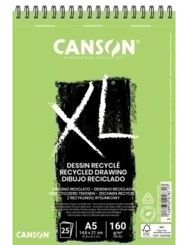 Bloc Dibujo Canson Xl Reciclado C/Esp. A