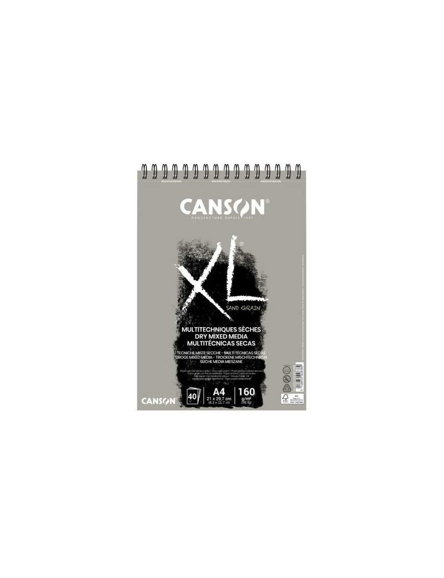 Bloc Dibujo Canson Xl Sand C/Esp. Gr. A4