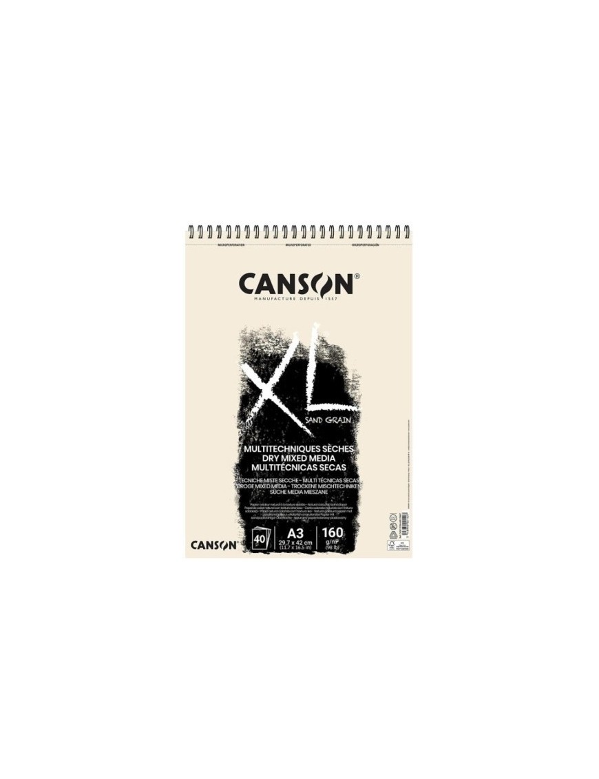 Bloc Dibujo Canson Xl Sand C/Esp. Nt. A3