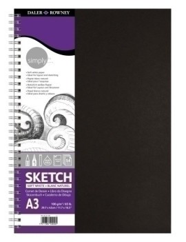 Bloc Dibujo Daler Rowney C/Esp. A3 100G