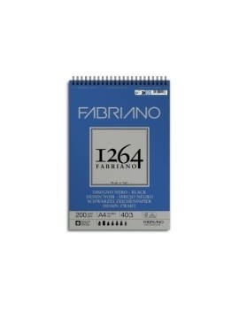 Bloc Dibujo Fabriano 1264 Black D. C/Esp