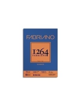 Bloc Dibujo Fabriano 1264 Marker A4 70G