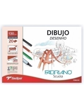 Bloc Dibujo Fabriano C/Esp. Rec. A4+ 130